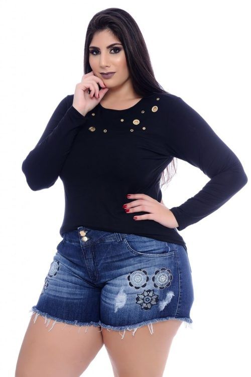 short plus size jeans 1