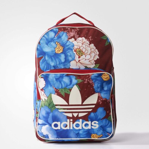 mochila floral adidas 1