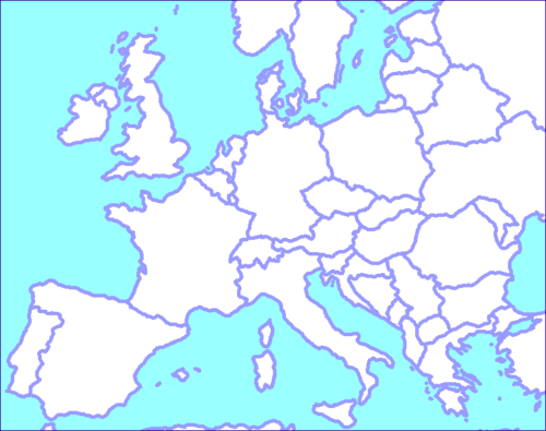 mapa da europa com paises 2 nomes aos paises