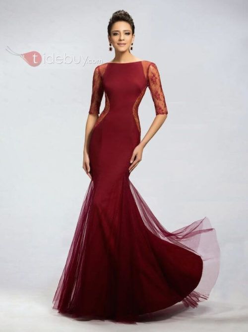 vestido para mae da noiva cor marsala 2