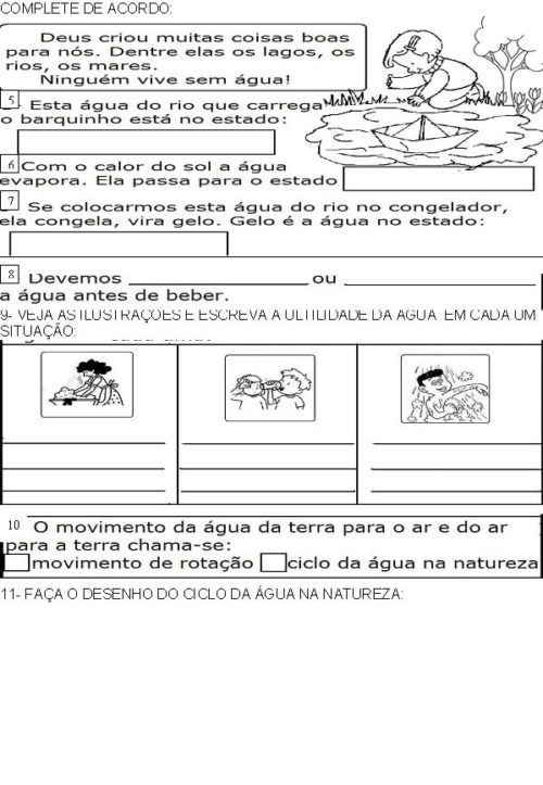 prova de ciencias 4 ano 1 bimestre 2