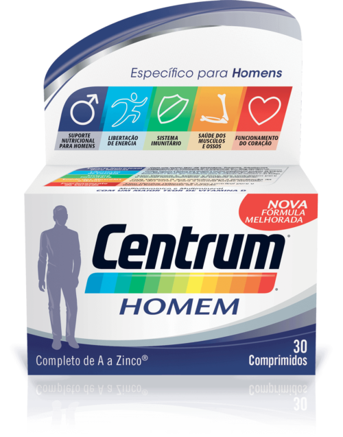 centrum homem aumenta para imunidade alta