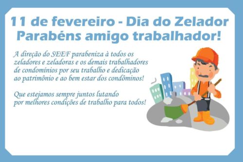 mensagem para dia do zelador